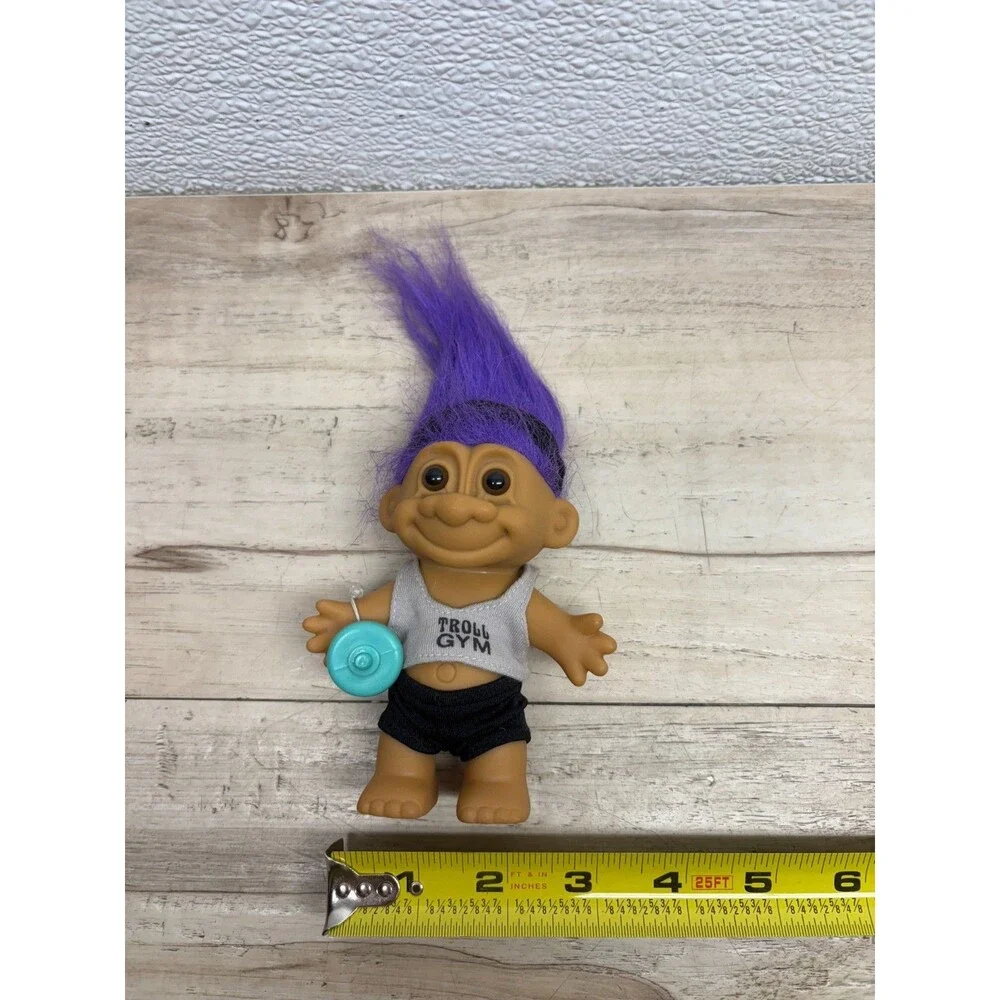 Vtg Russ Gym Troll Doll 5